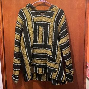 Black and Yellow Baja Hoodie